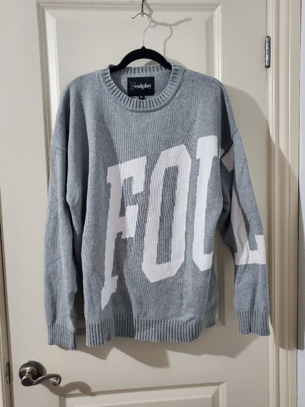 Foulplay Grey Knit Sweater